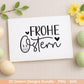 Ostern Plotterdatei Bundle – Deutsche Oster Sprüche Süße Hasen | Ostergruss Designs | Frohe Ostern SVG | Eiersuche Motive Cricut Laserdatei