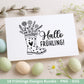 Frühling Plotterdatei Bundle – Hallo Frühling Sprüche Blumen Hase | Deutsche Frühling SVG Designs | Frühlingszauber Motive Cricut Laserdatei