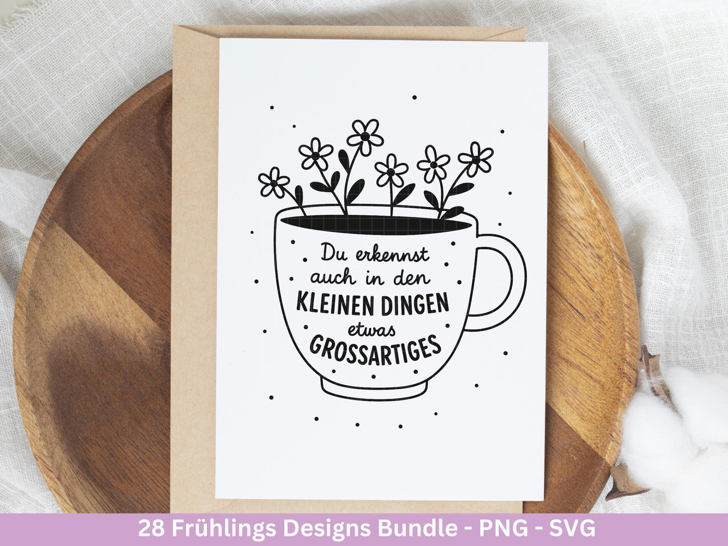 Frühling Plotterdatei Bundle – Willkommen Frühling Frühlingsgrüße | Frühling SVG Designs | Blumen Schmetterling Vogel | Cricut Laserdatei