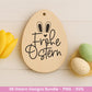 Ostern Plotterdatei Bundle – Frohe Ostern Sprüche & Hasen Designs | Deutsche Oster SVG | Eiersuche Ostergrüße | Cricut Silhouette Laserdatei