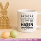 Ostern Plotterdatei Bundle – Frohe Ostern Hasen & Eier Design | Deutsche Oster SVG Motive | Ostergrüße Frühling Cricut Silhouette Laserdatei