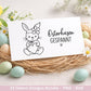 Ostern Plotterdatei Bundle – Süße Hasen & Frohe Ostergrüße | Deutsche Oster SVG Designs | Frühlingszauber Cricut Silhouette Laserdatei