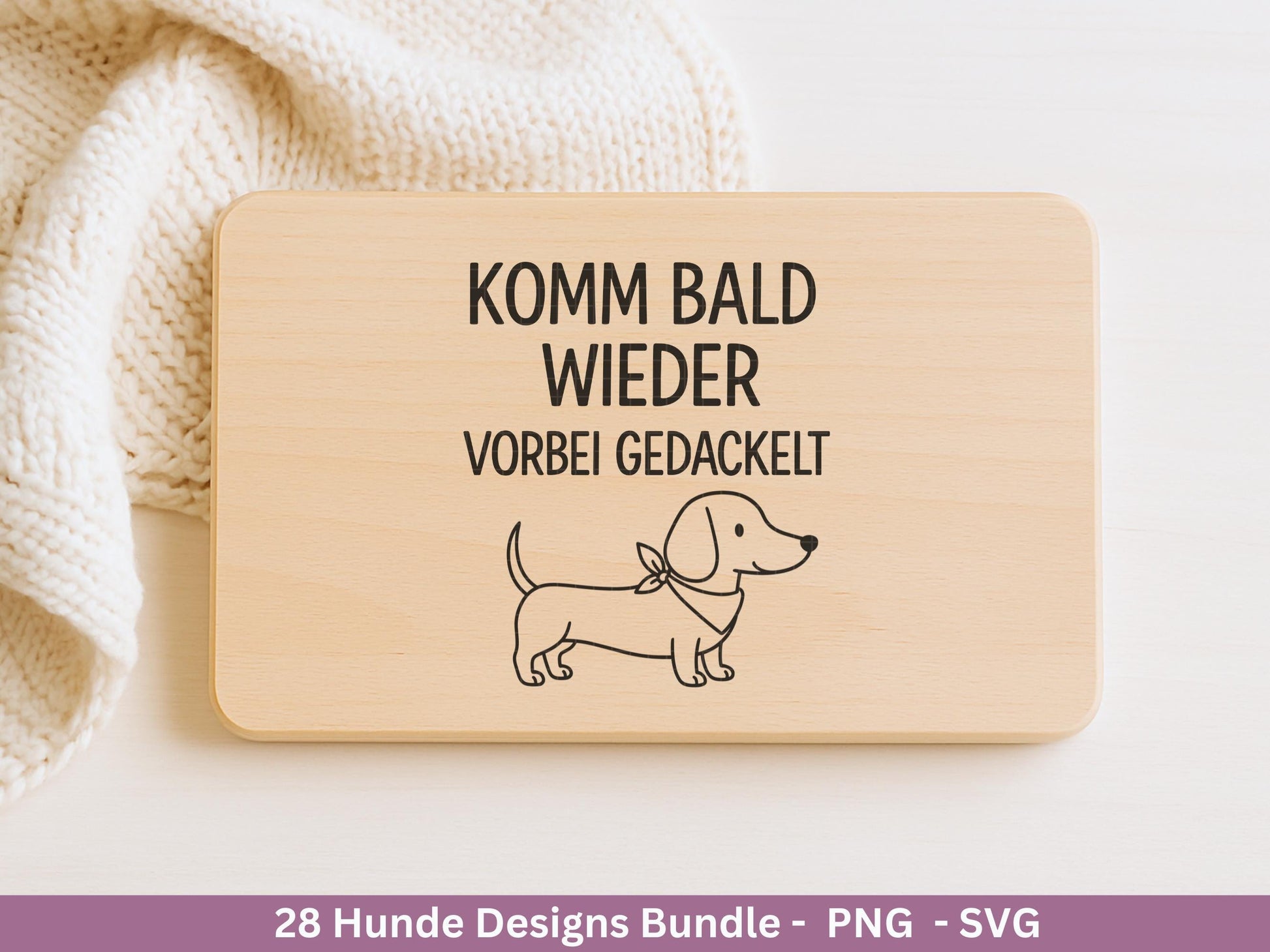 Hunde Plotterdatei Bundle – Lustige Hund Sprüche & Pfoten Motive | Deutsche Hund SVG Designs | Cricut Silhouette Laserdatei Geschenkidee