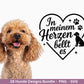 Hunde Plotterdatei Bundle – Lustige Hund Sprüche & Pfoten Motive | Deutsche Hund SVG Designs | Cricut Silhouette Laserdatei Geschenkidee