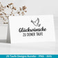 Taufe Plotterdatei Bundle – Einladung Taufe & Segenswünsche | Christliche SVG Designs | Taufkind Symbole Kreuz Kommunion Cricut Laserdatei