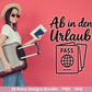 Reise Plotterdatei Bundle – Urlaub Sprüche & Abenteuer Motive | Travel SVG Designs | Sommer Meerweh Koffer Cricut Silhouette Laserdatei