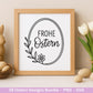 Ostern Plotterdatei Bundle – Süße Hasen Frohe Ostern Sprüche | Deutsche Oster SVG Designs | Ostergrüße Frühling Cricut Laserdatei Geschenk