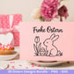 Ostern Plotterdatei Bundle – Süße Hasen & Ostergrüße Designs | Deutsche Oster SVG Motive | Frühling Ostern Cricut Silhouette Laserdatei
