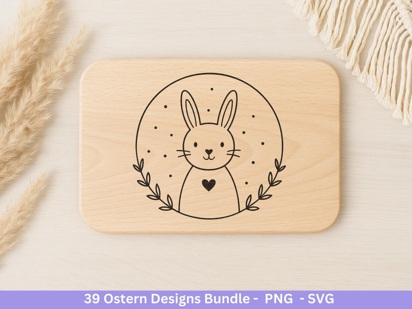 Ostern Plotterdatei Bundle – Süße Hasen & Ostergrüße Designs | Deutsche Oster SVG Motive | Frühling Ostern Cricut Silhouette Laserdatei