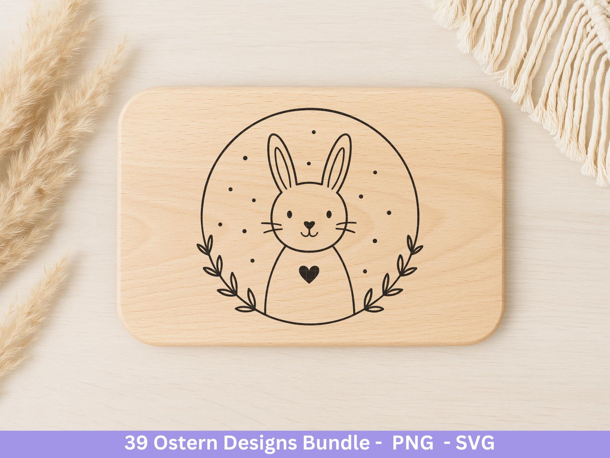 Ostern Plotterdatei Bundle – Süße Hasen & Ostergrüße Designs | Deutsche Oster SVG Motive | Frühling Ostern Cricut Silhouette Laserdatei