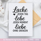 Deutsche Sprüche Plotterdatei – Positive Sprüche SVG | Inspirierende Zitate | Laserdatei Worte | Motivation Geschenk Freundin | Cricut