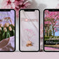 200 Instagram Story Sticker – Frühling Deutsch | Spring Vibes | Blütenzauber | Saison Sprüche | Pastell | Daily Alltag | Kalligraphie Ostern