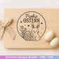 Deutsche Oster SVG Bundle – Frohe Ostern Sprüche & süße Hasen | Ostergrüße Plotterdatei | Cricut Silhouette Datei | Laserdatei Ostern