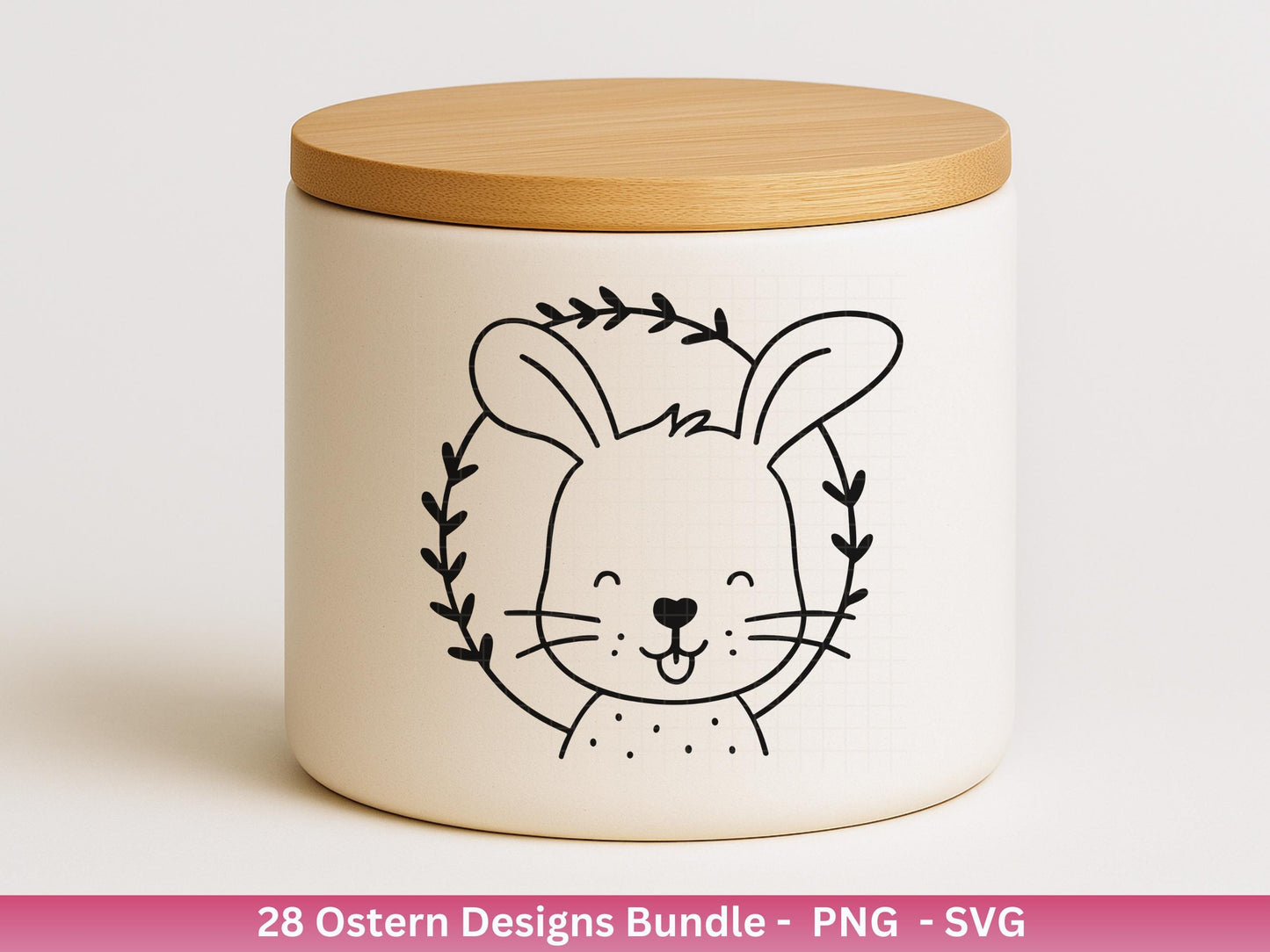Ostern Plotterdatei Bundle – Süße Hasen Frohe Ostern Sprüche | Deutsche Oster SVG Designs | Ostergrüße Eiersuche Motive | Cricut Laserdatei
