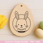 Ostern Plotterdatei Bundle – Süße Hasengesichter & Frohe Ostern Sprüche | Deutsche Oster SVG | Ostergrüße Motive | Cricut | Laserdatei Hase