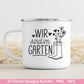 Garten Frühling Plotterdatei Bundle – Gartenliebe Sprüche & Motive | Deutsche Garten SVG Designs | Blumen Vogel Cricut Silhouette Laserdatei