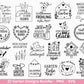 Garten Frühling Plotterdatei Bundle – Gartenliebe Sprüche & Motive | Deutsche Garten SVG Designs | Blumen Vogel Cricut Silhouette Laserdatei
