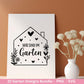 Garten Frühling Plotterdatei Bundle – Gartenliebe Sprüche & Motive | Deutsche Garten SVG Designs | Blumen Vogel Cricut Silhouette Laserdatei