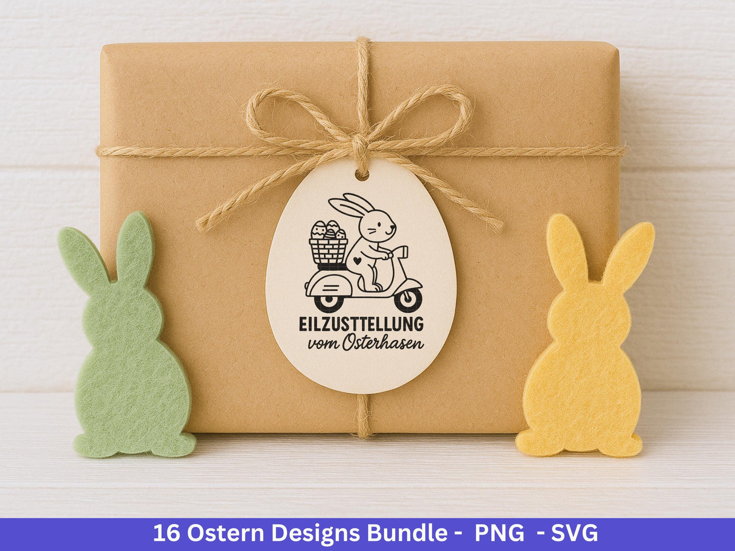 Ostern Plotterdatei Bundle – Niedliche Hasen & Lustige Oster Sprüche | Deutsche Oster SVG | Osterzeit Eiersuche Cricut Silhouette Laserdatei