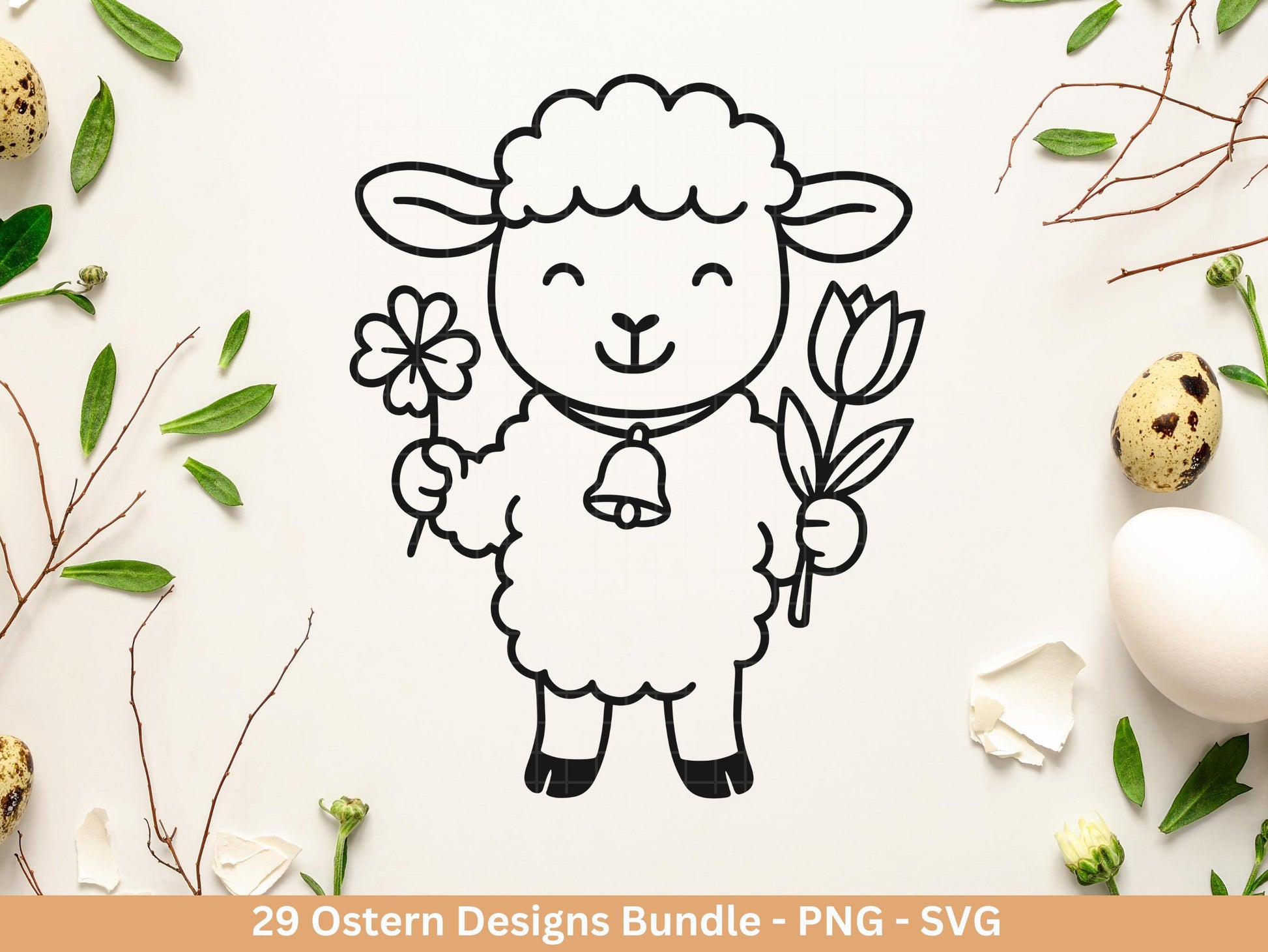 Ostern Plotterdatei Bundle – Frohe Ostern Sprüche Hasen | Deutsche Oster SVG Designs | Ostergrüße Frühling | Cricut Silhouette Laserdatei