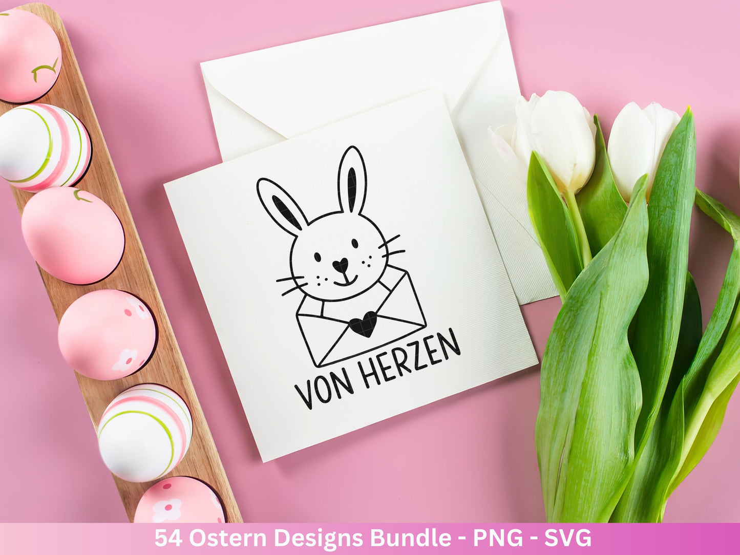 Ostern Plotterdatei Bundle – Niedliche Hasen & Oster Sprüche | Deutsche Oster SVG Motive | Eier Suche Frühling Cricut Laserdatei Mega Set