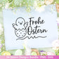 Ostern Plotterdatei Bundle – Niedliche Hasen & Oster Sprüche | Deutsche Oster SVG Motive | Eier Suche Frühling Cricut Laserdatei Mega Set