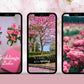 160 Instagram Story Sticker – Frühling Deutsch | Spring Vibes | Blüten Zauber | Saison Sprüche | Story Sticker Pastell | Kalligraphie Set