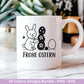 Ostern Plotterdatei Bundle – Süße Hasen Frohe Ostern Sprüche | Deutsche Oster SVG Designs | Ostergrüße Frühling Cricut Laserdatei Geschenk