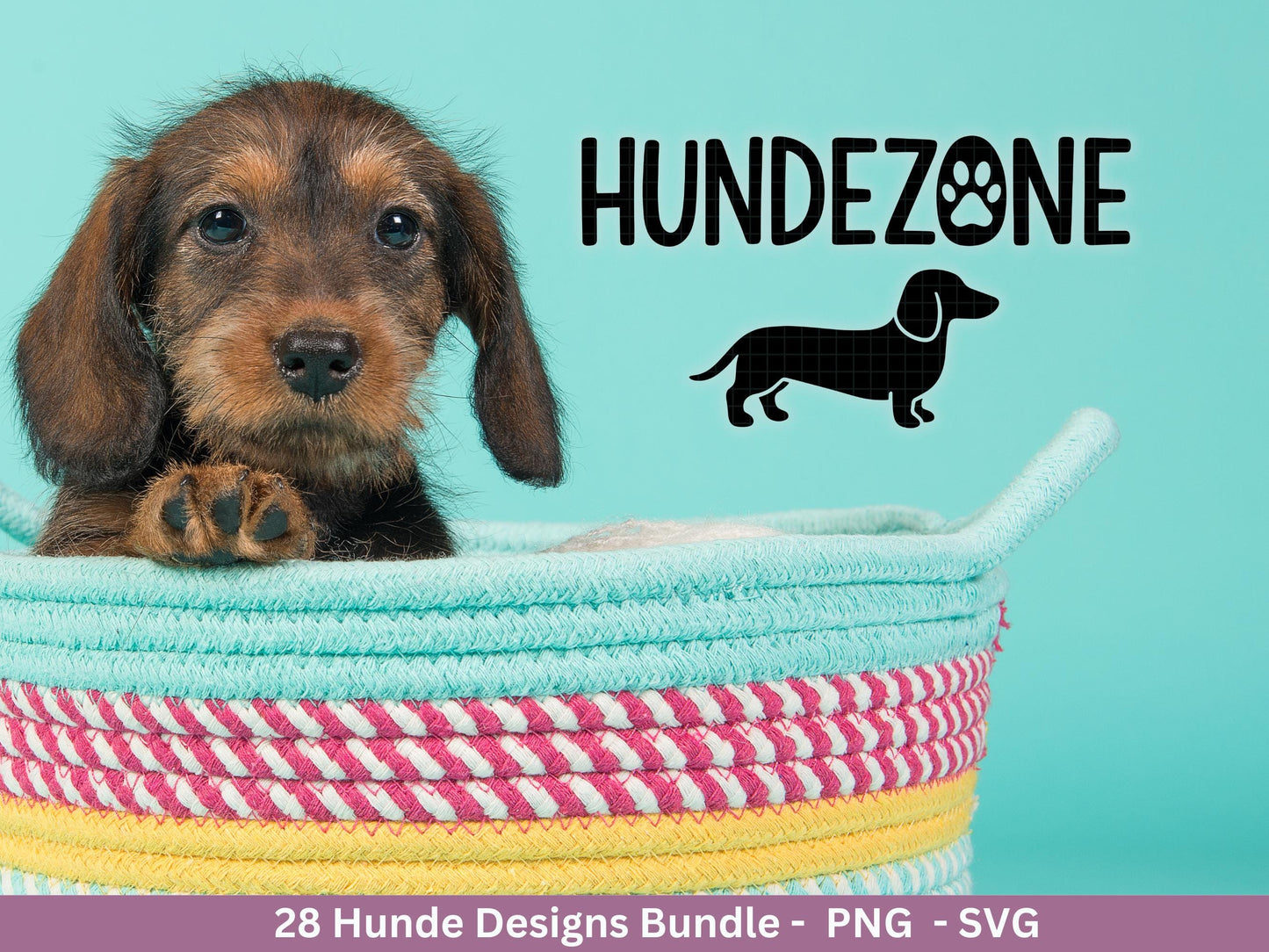 Hunde Plotterdatei Bundle – Lustige Hund Sprüche & Pfoten Motive | Deutsche Hund SVG Designs | Cricut Silhouette Laserdatei Geschenkidee