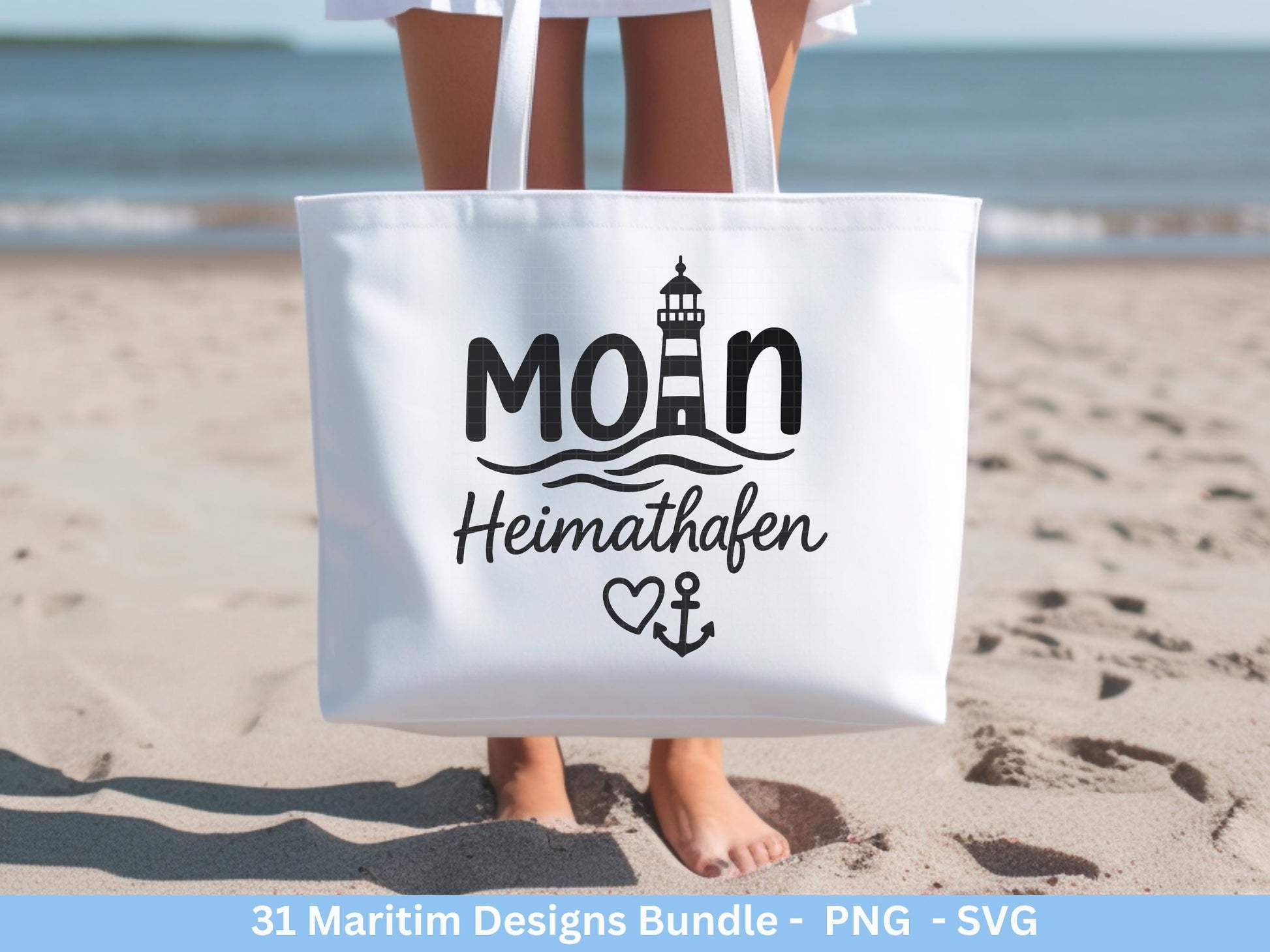 Maritim Plotterdatei Bundle – Küstenkind Sprüche & Meerliebe Designs | Nordsee Ostsee SVG | Möwen Anker Ahoi Strandliebe Cricut Laserdatei
