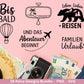 Reise Plotterdatei Bundle – Urlaub Sprüche & Abenteuer Motive | Travel SVG Designs | Sommer Meerweh Koffer Cricut Silhouette Laserdatei