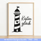 Maritim Plotterdatei Bundle – Küstenliebe Sprüche & Leuchtturm Motive | Moin Nordsee Ostsee SVG | Möwen Anker Meer | Cricut Laserdatei Holz
