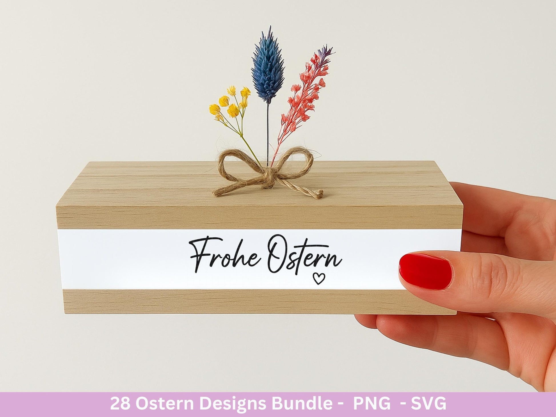 Ostern Plotterdatei Bundle – Süße Hasen Frohe Ostern Sprüche | Deutsche Oster SVG Designs | Ostergrüße Frühling Cricut Laserdatei Geschenk