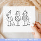 Möwen Plotterdatei Bundle – Maritime Küstenkind Möwe Designs | Nordsee Ostsee SVG | Moin Strandliebe Anker Sommer Cricut Laserdatei