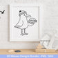 Möwen Plotterdatei Bundle – Maritime Küstenkind Möwe Designs | Nordsee Ostsee SVG | Moin Strandliebe Anker Sommer Cricut Laserdatei