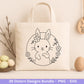 Ostern Plotterdatei Bundle – Süße Hasen & Ostergrüße Designs | Deutsche Oster SVG Motive | Frühling Ostern Cricut Silhouette Laserdatei