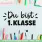 Einschulung Plotterdatei Bundle – Schulkind & Schulstart Sprüche | Deutsche Schule SVG | 1. Klasse Motive | Schulanfang Geschenk Laserdatei