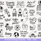 Reise Plotterdatei Bundle – Fernweh Sprüche & Koffer Motive | Urlaub Abenteuer SVG | Weltenbummler Reise | Flugzeug Sommer Cricut Laserdatei