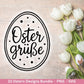 Ostern Plotterdatei Bundle – Hasen & Eier Motive | Frohe Ostern Sprüche SVG | Oster Deko | Geschenk | Laserdatei Frühling Deutsch Basteln