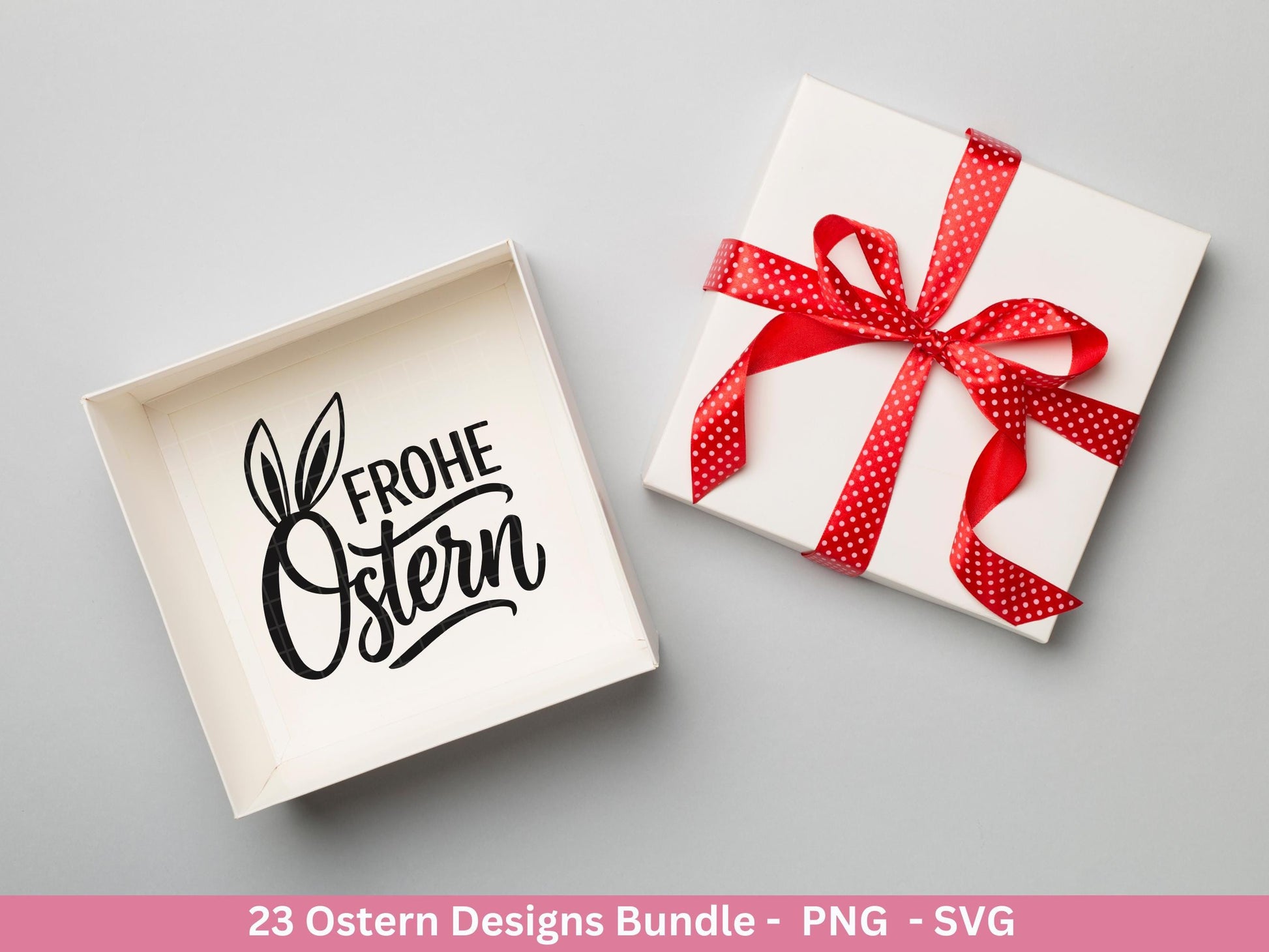 Ostern Plotterdatei Bundle – Hasen & Eier Motive | Frohe Ostern Sprüche SVG | Oster Deko | Geschenk | Laserdatei Frühling Deutsch Basteln