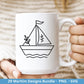 Maritim Plotterdatei Bundle – Küstenliebe & Moin Motive | Nordsee Ostsee SVG PNG | Leuchtturm, Boote, Möwen, Anker | Cricut Laserdatei
