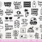 Reise Plotterdatei Bundle – Summer Vibes & Fernweh Sprüche | Urlaub Abenteuer SVG | Koffer Flugzeug Sommer | Weltenbummler Cricut Laserdatei
