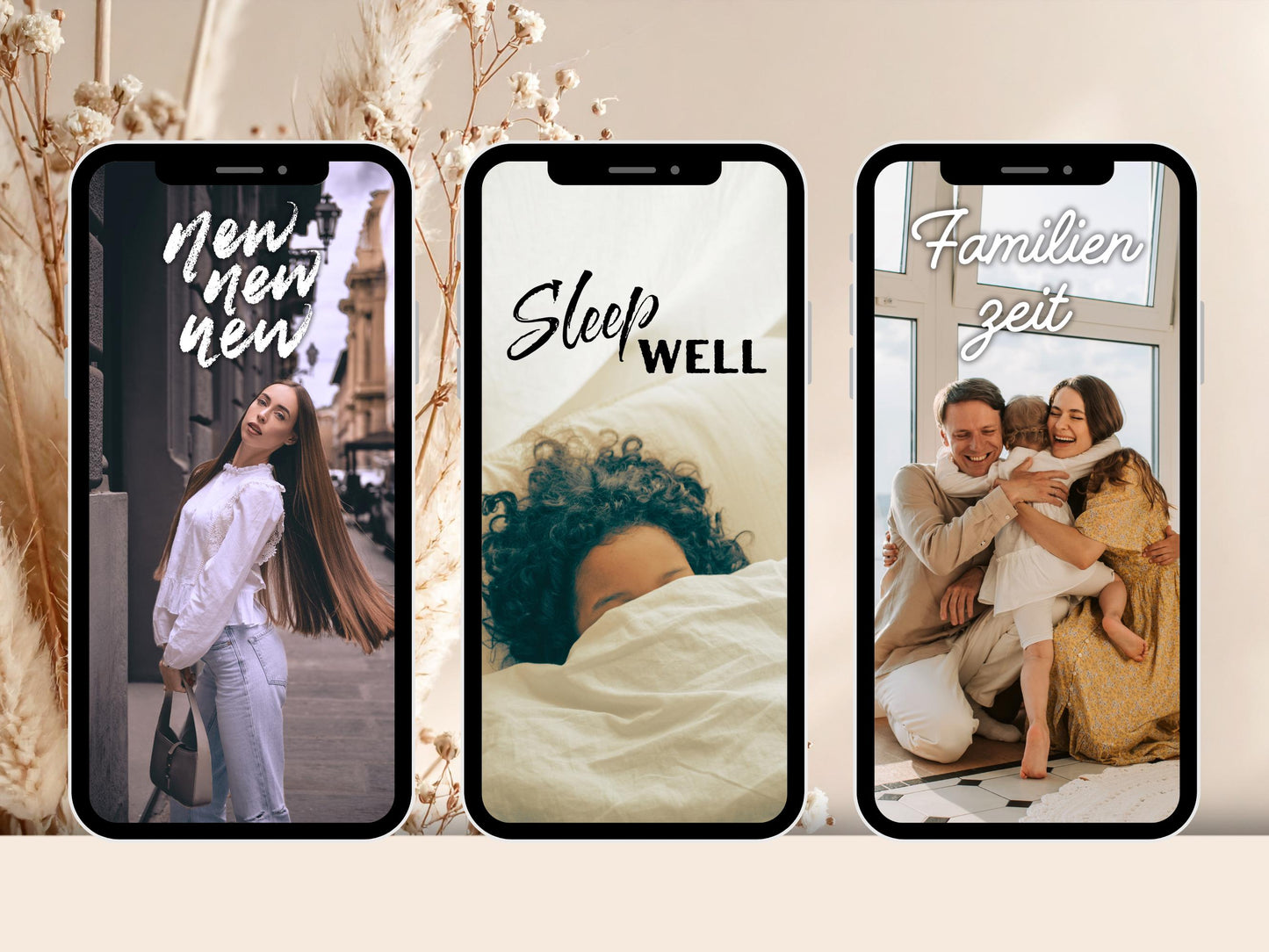 120 Instagram Story Sticker – Deutsch | Alltag | Kaffee | Humor | Home | Storysticker Daily | Basic | Kalligraphie | Guten Morgen | Sprüche