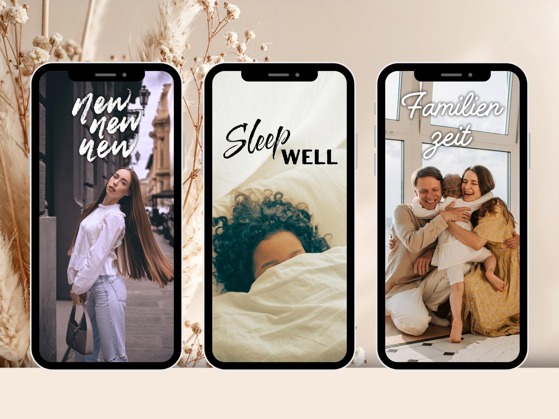 120 Instagram Story Sticker – Deutsch | Alltag | Kaffee | Humor | Home | Storysticker Daily | Basic | Kalligraphie | Guten Morgen | Sprüche