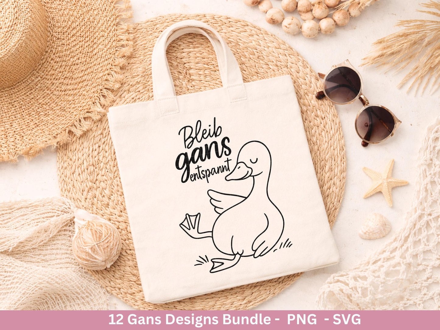 Gans Plotterdatei Bundle – Süße Gänse Motive & Wortspiele | Gans viel Liebe Sprüche SVG | Cricut Silhouette | Laserdatei Holzgravur
