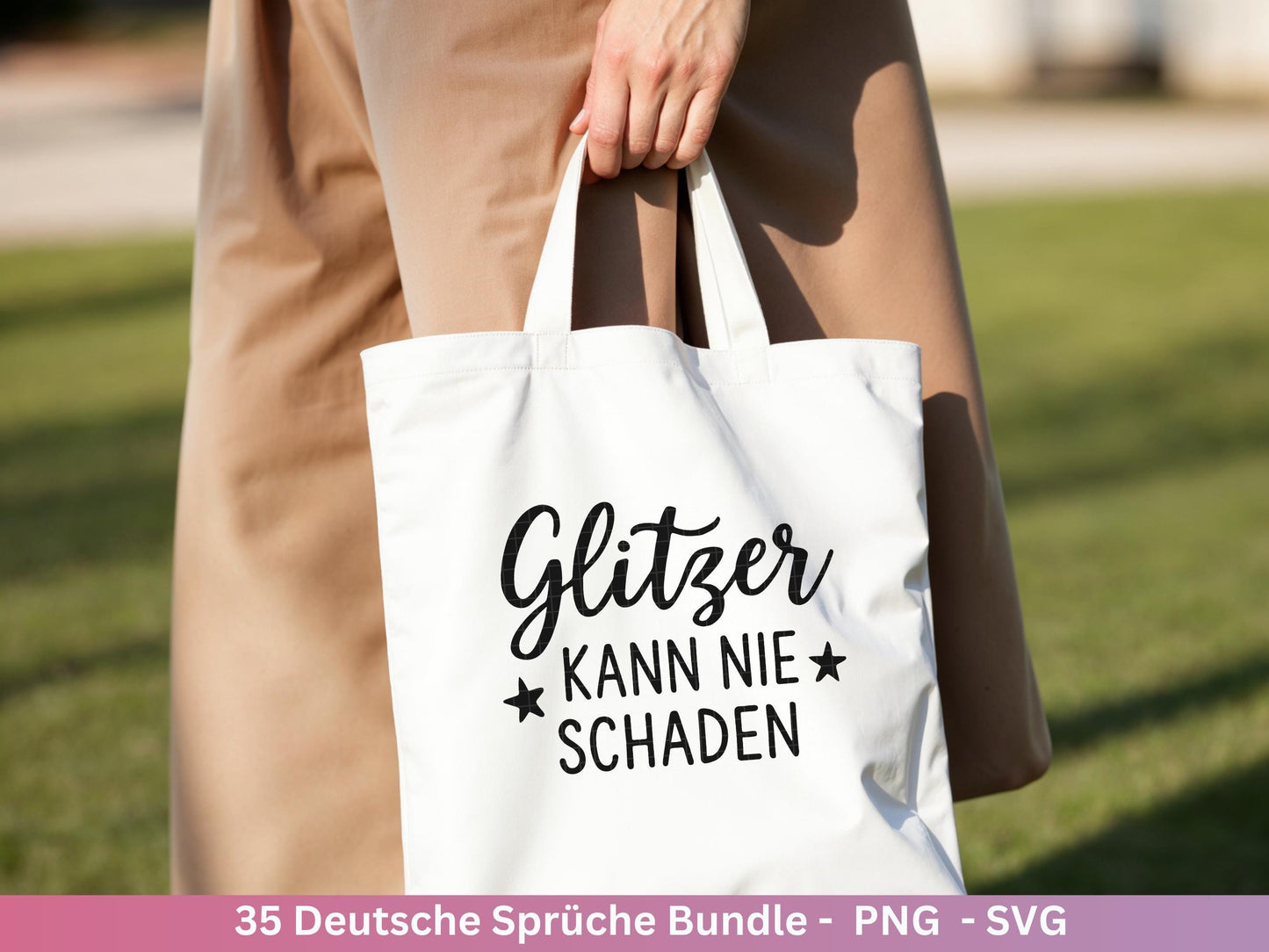 Lustige Deutsche Sprüche SVG Bundle – Beutel & Taschen Zitate | Humorvolle Statements | Geschenk Ideen | Cricut Sprüche Laserdatei Geschenk