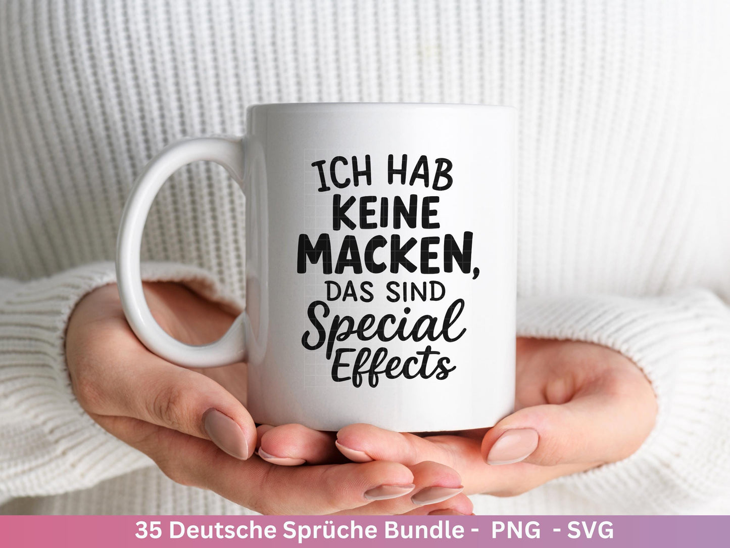 Lustige Deutsche Sprüche SVG Bundle – Beutel & Taschen Zitate | Humorvolle Statements | Geschenk Ideen | Cricut Sprüche Laserdatei Geschenk