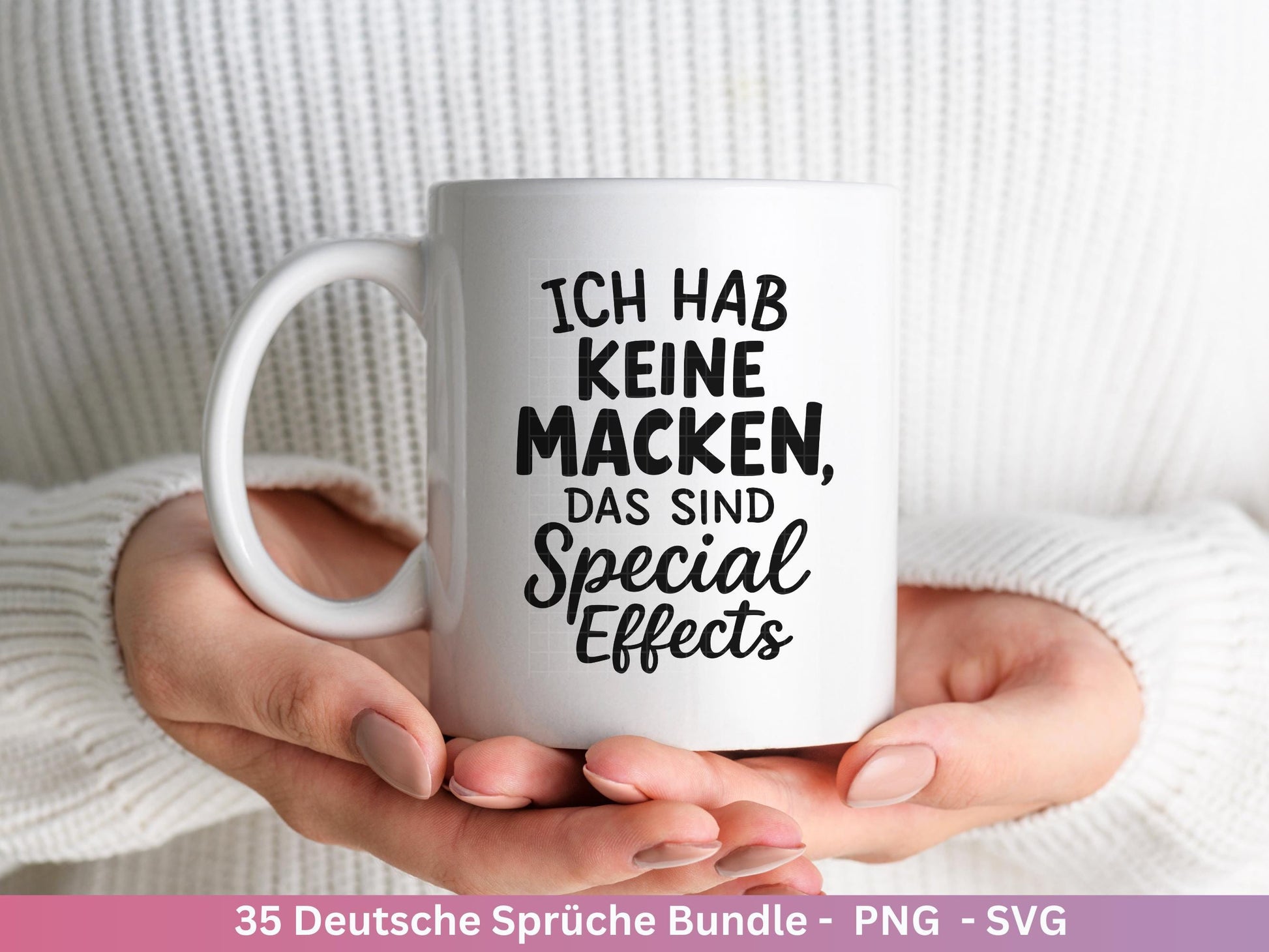 Lustige Deutsche Sprüche SVG Bundle – Beutel & Taschen Zitate | Humorvolle Statements | Geschenk Ideen | Cricut Sprüche Laserdatei Geschenk