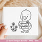 Gans Plotterdatei Bundle – Frühlings Gans Motive & Wortspiele | Hallo Frühling | Frohe Ostern Sprüche SVG PNG | Cricut | Laserdatei Geschenk