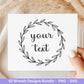 Blumenkranz Plotterdatei Bundle – 42 Kränze SVG PNG | Lorbeerkranz Monogramm Rahmen | Hochzeit Boho Deko | Cricut | Laserdatei Holzgravur